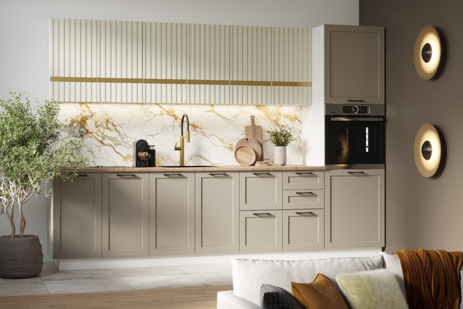 Кухонный гарнитур на кухню «Франсуаза - Арина»