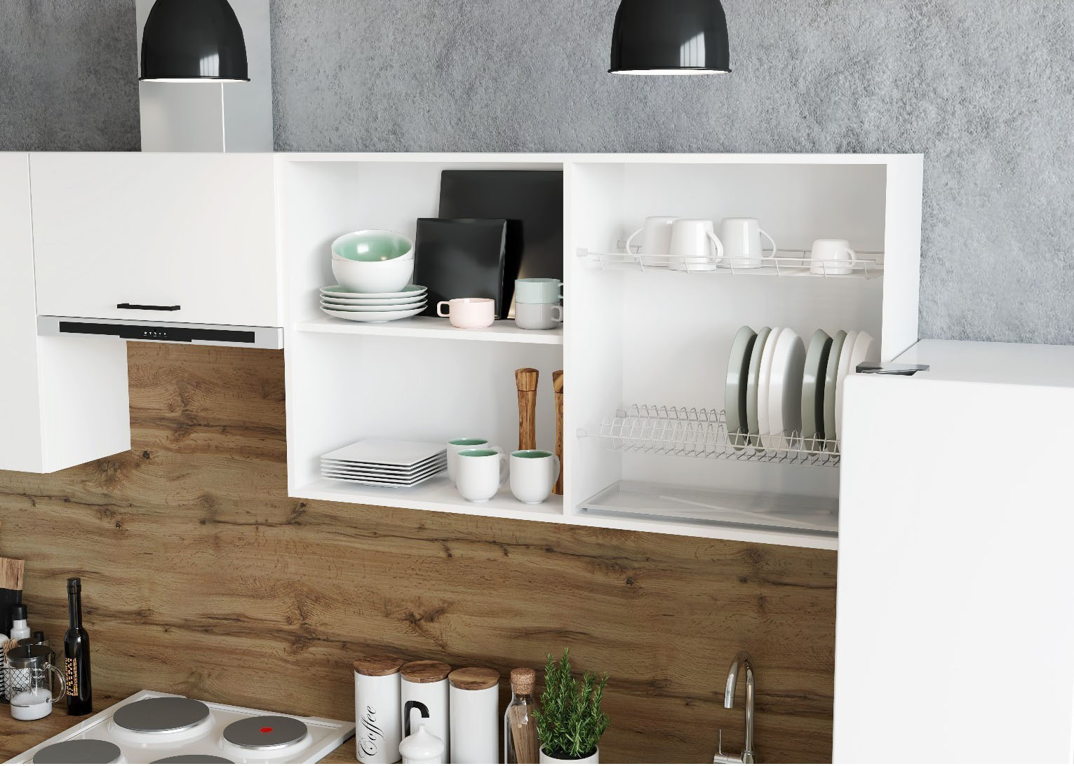 Кухонный гарнитур современный «Паола»