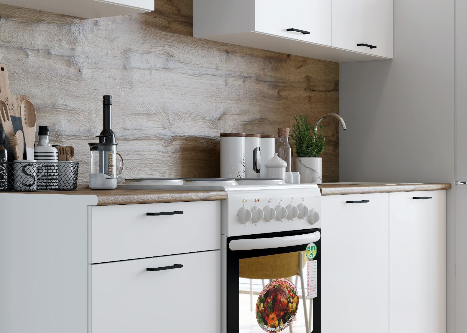 Кухонный гарнитур в интерьере «Паола»></div> </div> </div> 