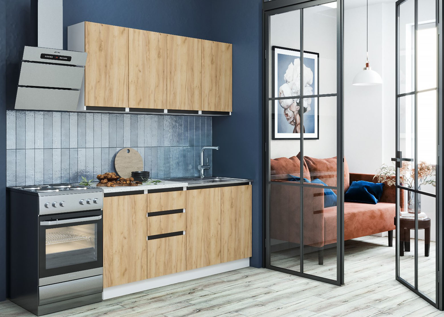 Кухонный гарнитур на кухню «Клик Мебель. Стиль»