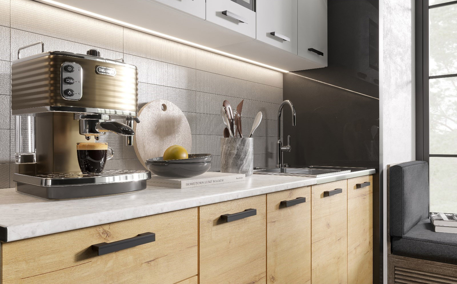 Кухонный гарнитур на кухню «Хозяюшка»