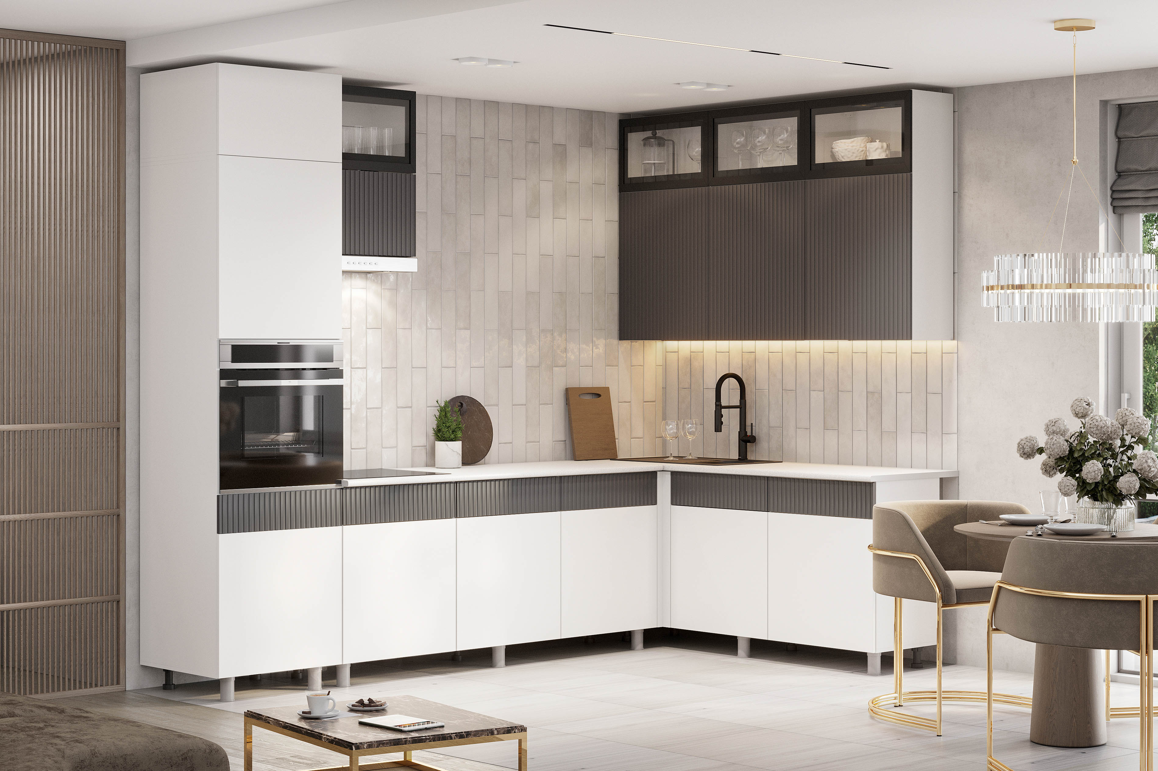 Кухонный гарнитур современный «София»